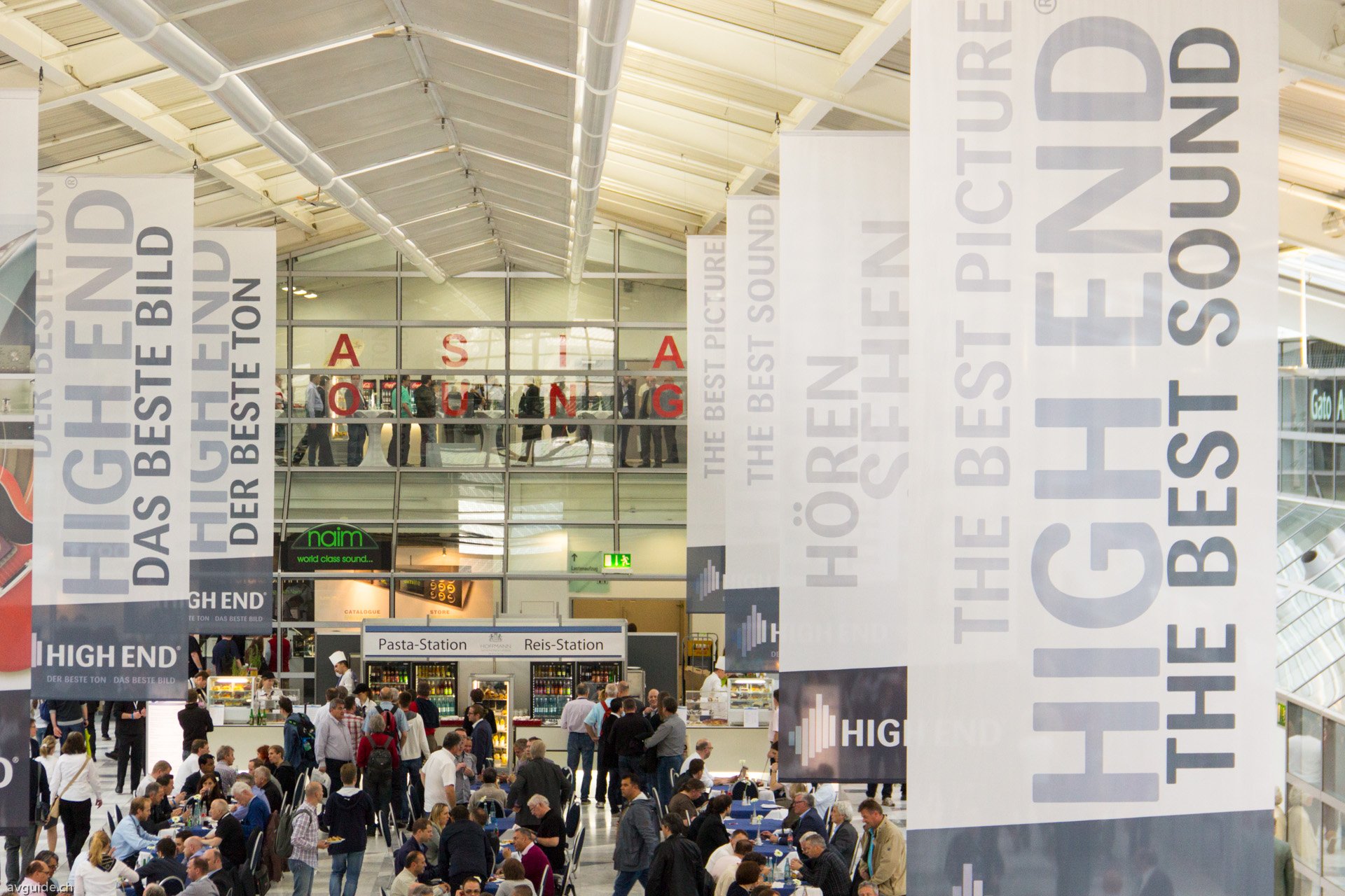 Mit 363 Ausstellern und kanpp 15000 Besuchern ist die High End zur weltweit grössten Messe für hochwertige Audioprodukte geworden.