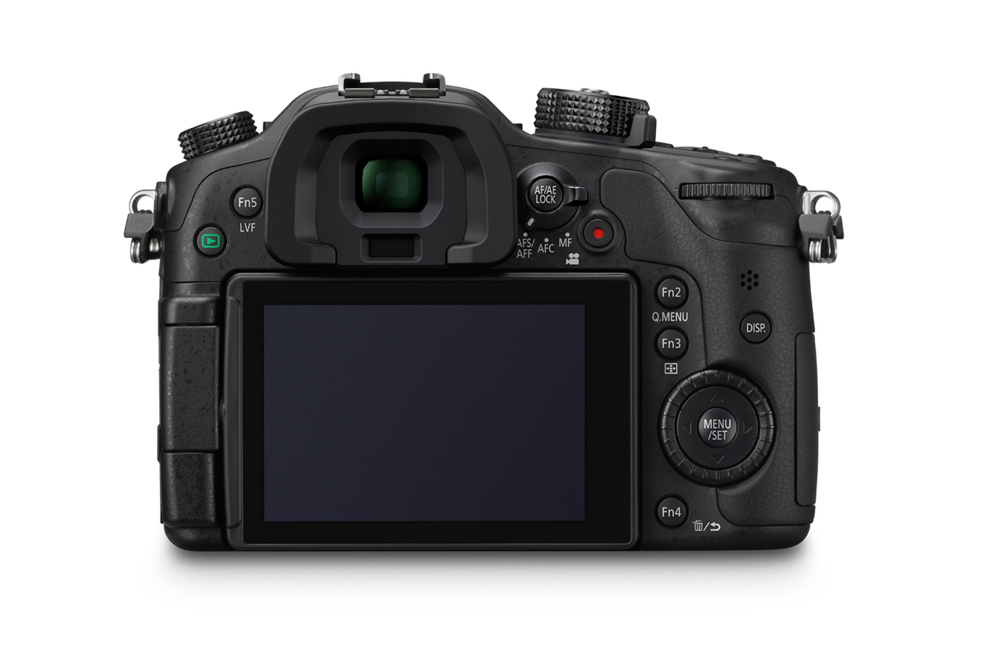 Die GH4 besitzt einen neu entwickelten elektronischen OLED-Sucher mit 2'359'000 Bildpunkten. Der dreh- und schwenkbare Rückseiten-OLED-Monitor hat 1'036'000 Bildpunkte. Die reaktionsschnellen OLEDs versprechen eine scharfe Bildwiedergabe auch bei bewegten Motiven und Schwenks.