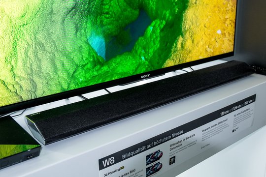 Platzsparende Soundbar