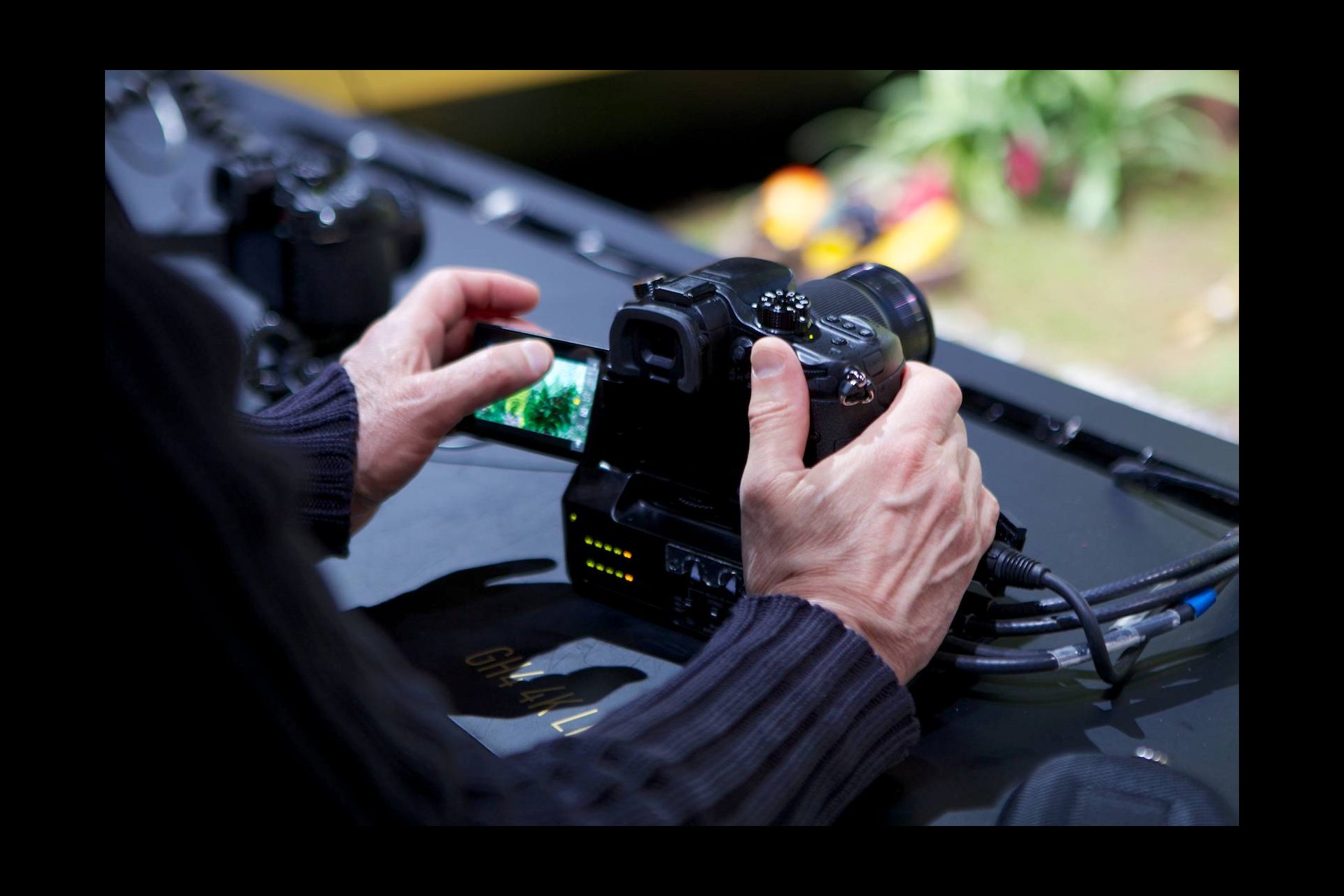 Die Lumix GH4 ist nicht nur eine 16 Megapixel Fotokamera, sondern... 