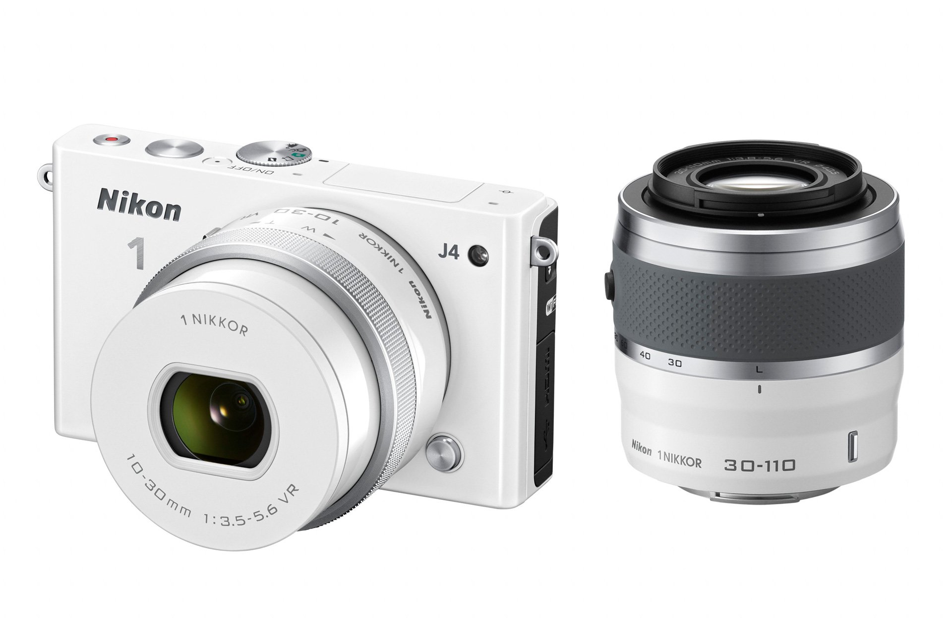 Die Nikon 1 J4 ist mit der kontinuierlich wachsenden Auswahl von 1 NIKKOR-Objektiven kompatibel, sodass sich die Perspektive mühelos wechseln lässt.