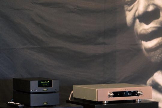 Streaming von hochauflösendem Audio mit unterschiedlichen Produktkombination war das Thema bei Voice70. Im Bild die HiRes-Streamer von Naim und Primare.