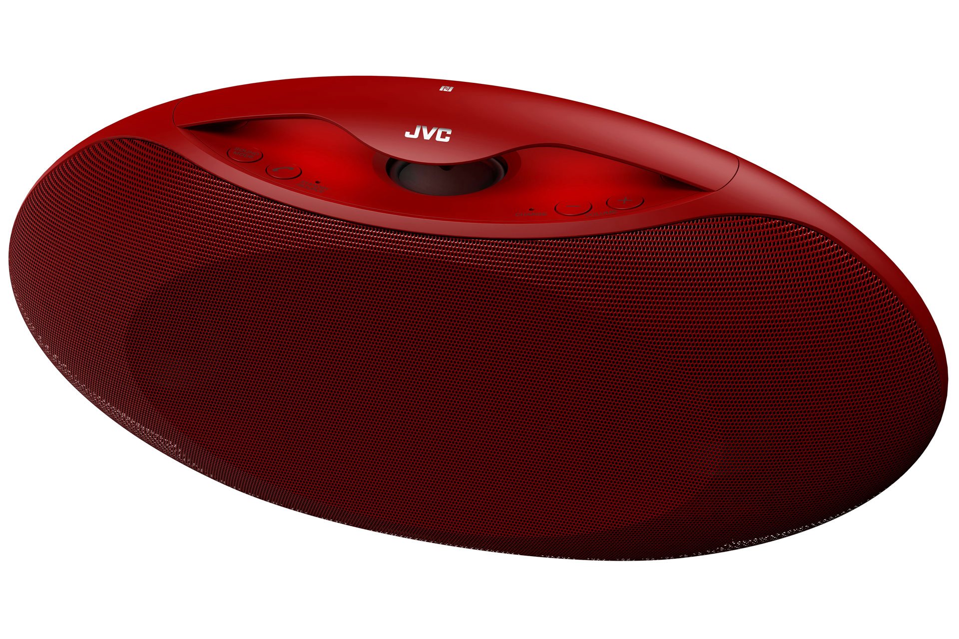 Mobilität muss nicht Kopfhörer heissen. Portable Bluetooth-Lautsprecher schiessen ebenfalls wie Pilze aus dem Boden. Mit dem SP-ABT30 zeigt JVC ein futuristisch aussehendes Modell, das den Klang wahlweise auch rundum in 360° abstrahlt.