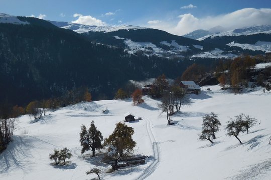 Die Einstimmung auf den Winter wirkt gelungen