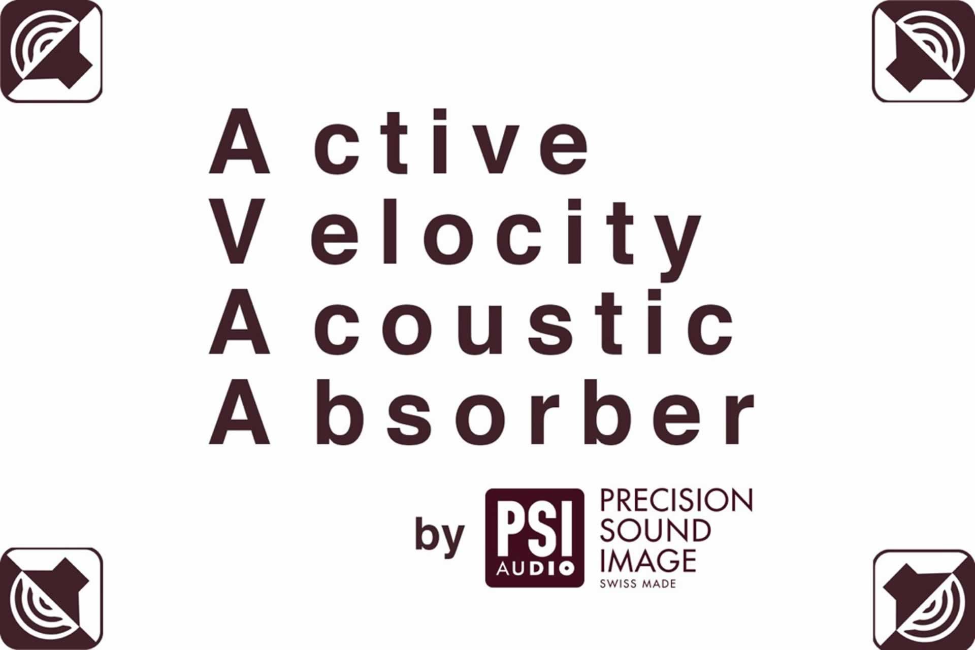 PSI-Audio: Active Velocity Acoustic Absorber (AVAA) ist das Ergebnis eines KTI-Forschungsprojektes (Kooperation: UNI Genf, ETH Lausanne). Mit aktiven Tieftonabsorbern können Räume wirkungsvoll und ohne übliche bauliche Massnahmen akustisch optimiert werden. Das neuartige Prinzip wird erstmals und als Prototyp vorgeführt, natürlich in Verbindung mit PSI-Audio Monitoren.
