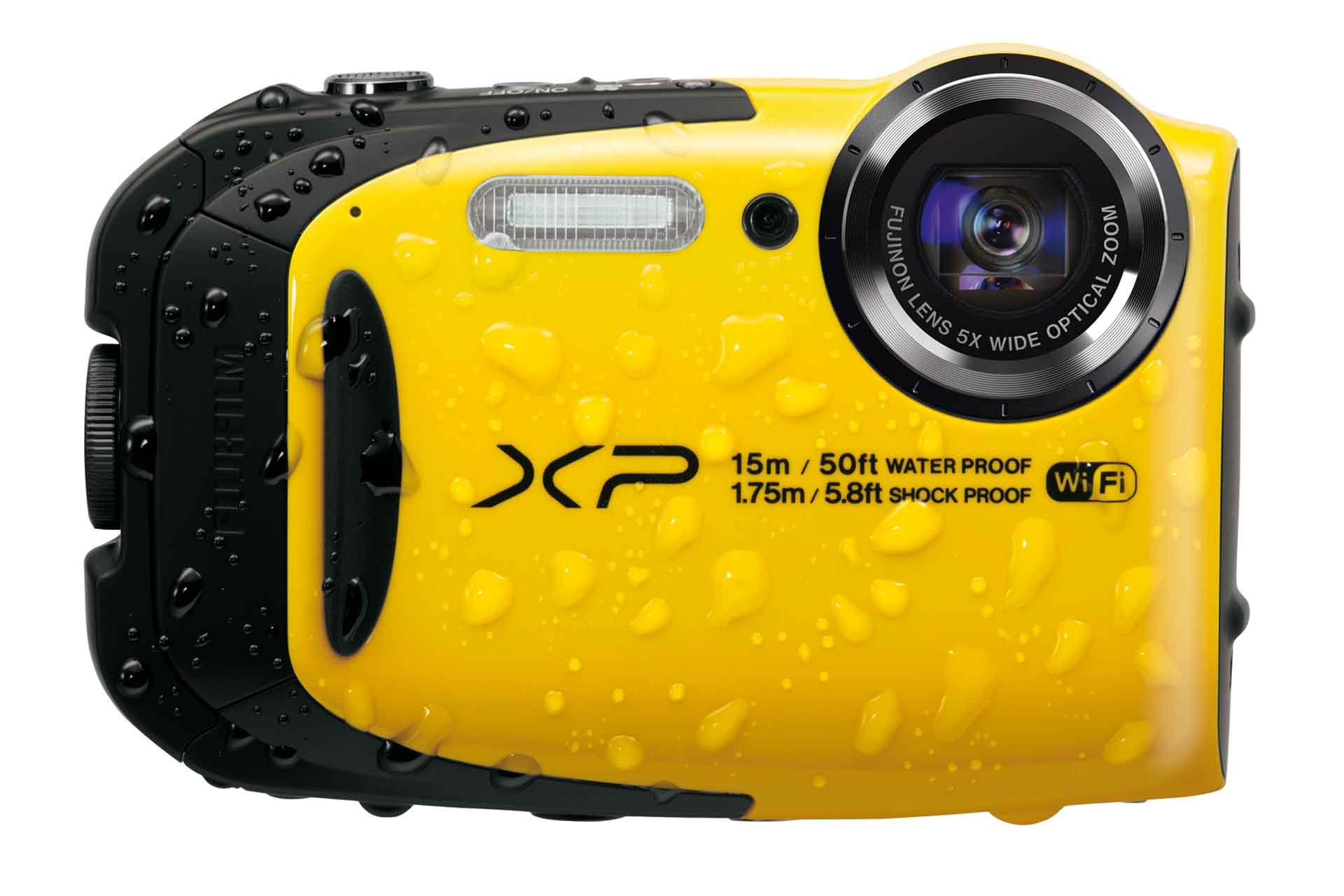 Die Outdoor-Kameras sind wasserdicht, stossfest und kälteresistent. Unterschiede zwischen den Modellen gibt es bei den maximalen Werten. Bei der Fujifilm FinePix XP80 beträgt die maximale Fallhöhe 1,75 m. die Unterwassertiefe 15 m und die minimale Temperatur -10 °C. 