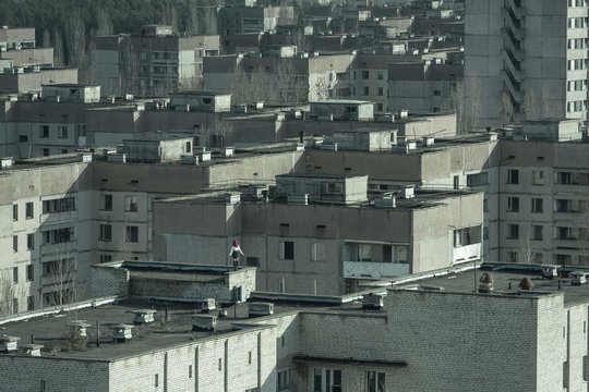 Mutterseelenallein: das Bild soll die völlige Einsamkeit einfangen, die die Stadt Prypjat einhüllt. 