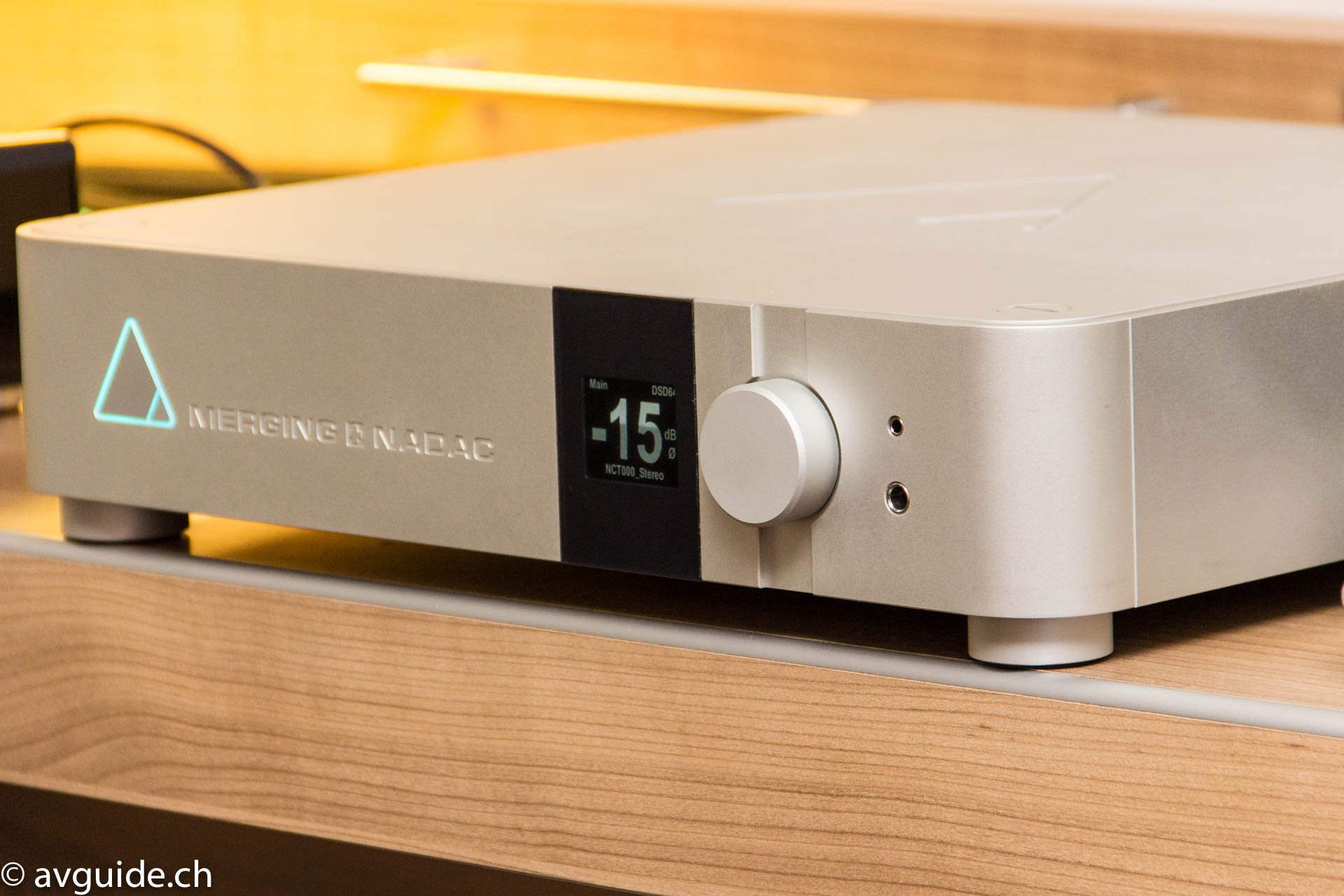 Noch ein Leckerbissen aus dem Welschland. Der NADAC vom Merging. Echtes Digital Audio High End und Swiss Made.