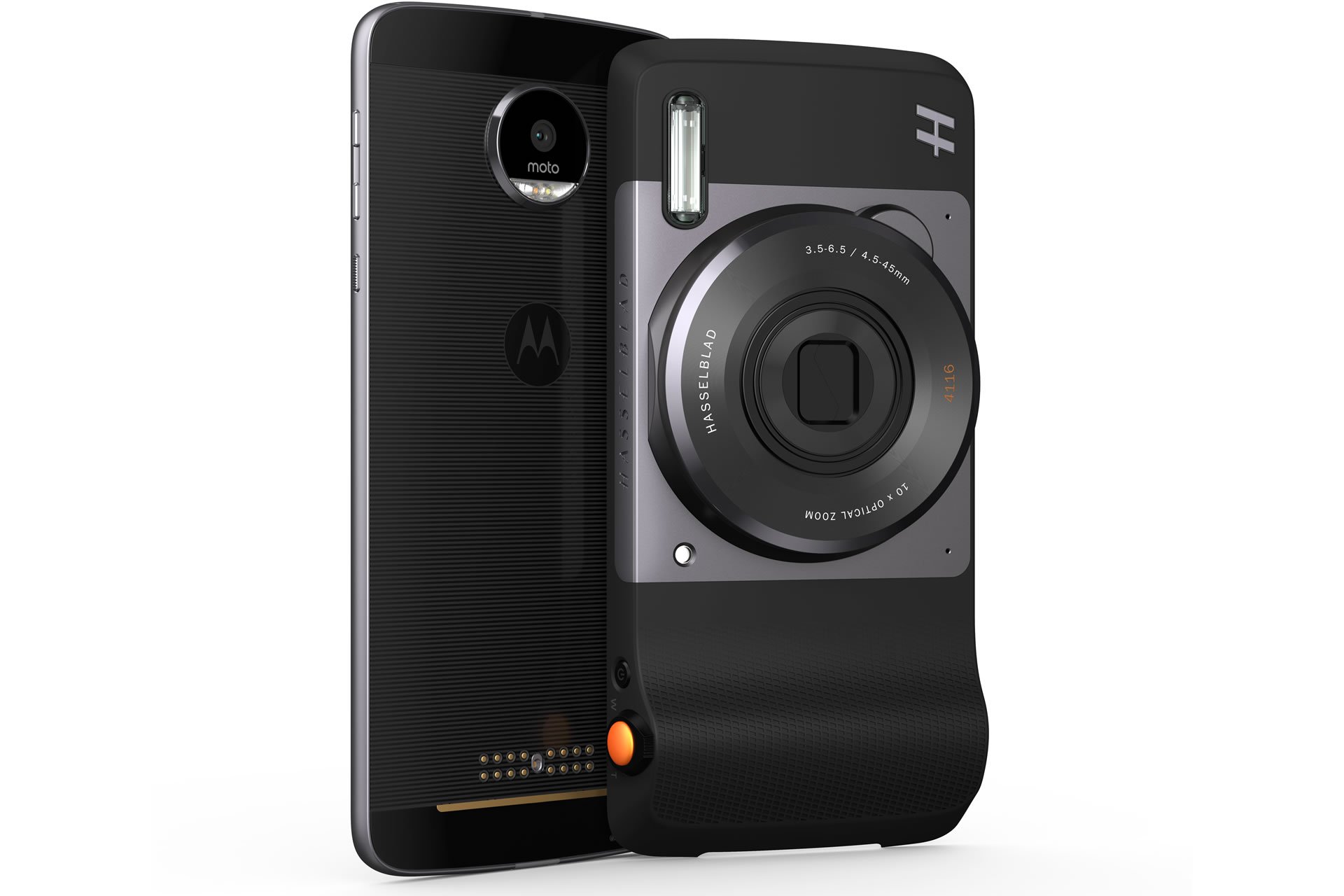 Die Kameras von Smartphones werden immer edler. Als Clou präsentiert Lenovo für seine Moto-Z-Serie ein Backmodul mit Hasselblad-Kamera.
