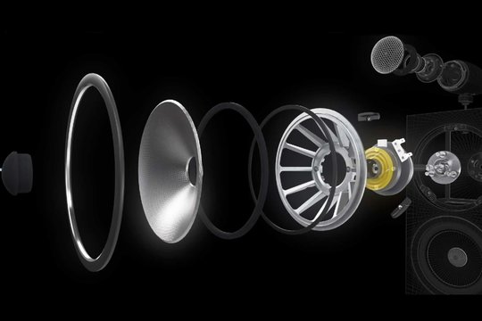 Der sickenlose Mitteltöner kommt nun mit der silberfarbenen Continuum-Membran sowie einem stabilen Alu-Druckgusskorb.