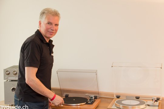 Vinyl mit der gesamten Thorens-Palette bei Daniel Leiser und Sinus Technolgies.