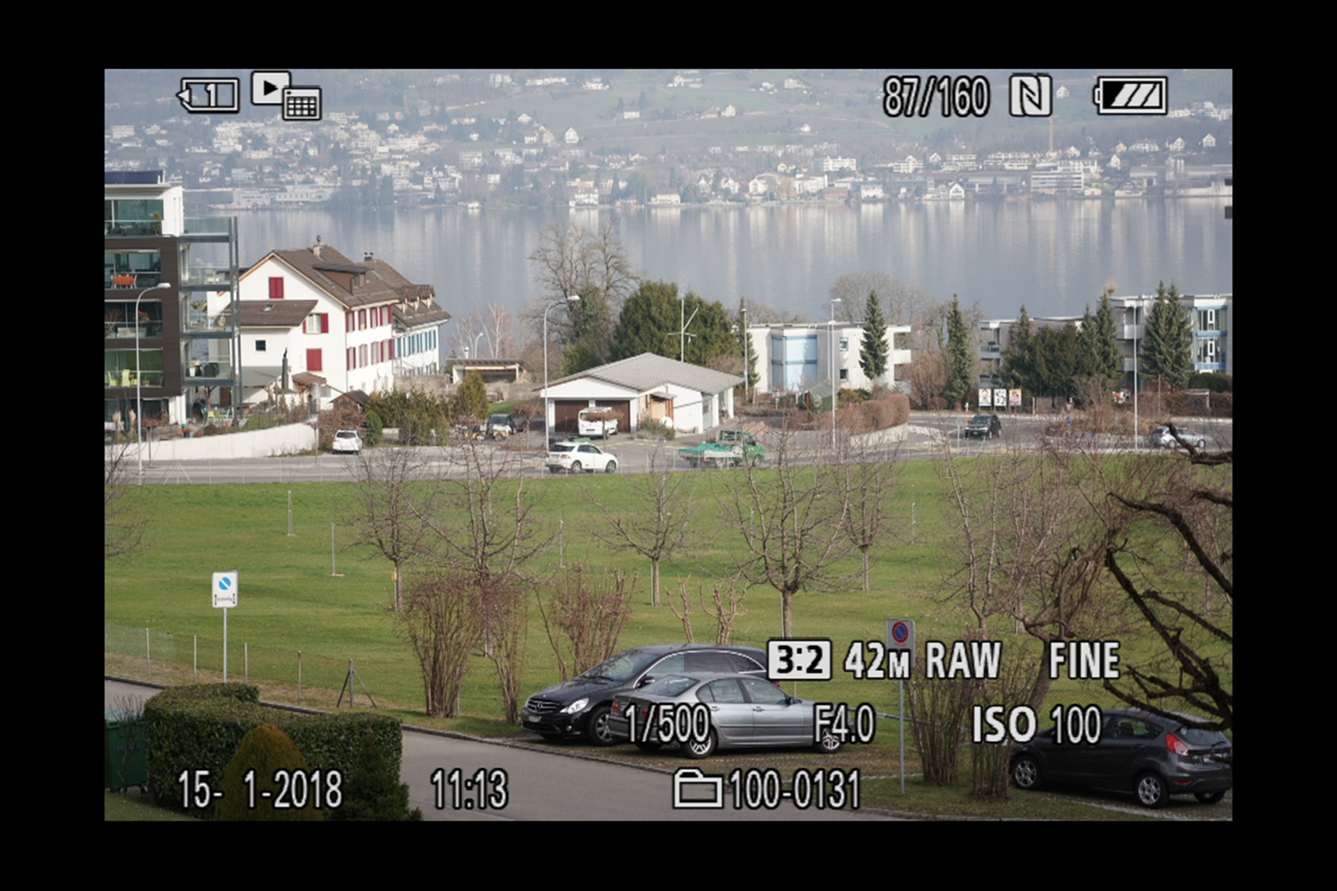 Sony Alpha 7R III, Wiedergabe-Info 2.