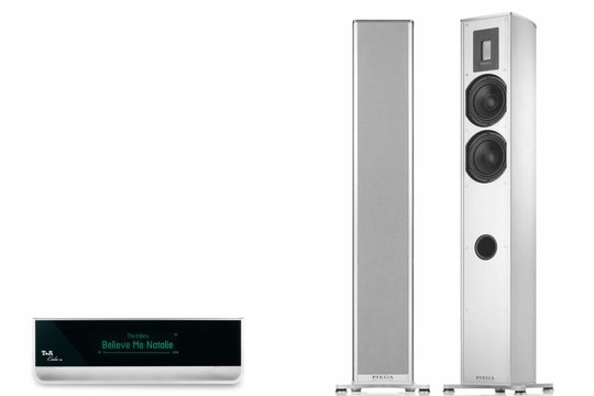 voice70 – neue Piega 701 aus der Premium-Serie mit neu entwickeltem Hochtonbändchen LDR 3056 und ebenfalls neuem Spielpartner CALA von T+A. www.voice70.ch