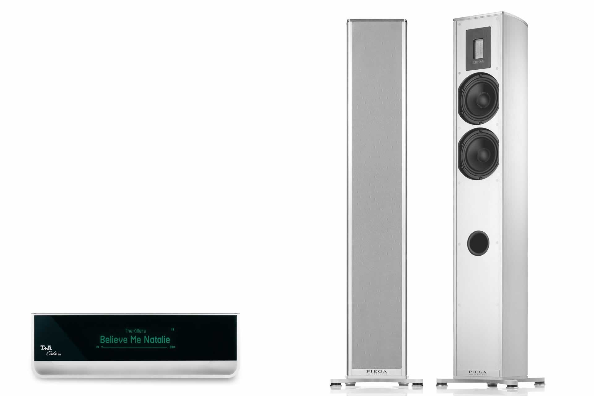 voice70 – neue Piega 701 aus der Premium-Serie mit neu entwickeltem Hochtonbändchen LDR 3056 und ebenfalls neuem Spielpartner CALA von T+A. www.voice70.ch