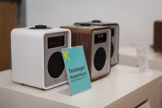 Ruark: BlueTooth und DAB gehören ebenso zum Klangschloss wie High-End-Audio.