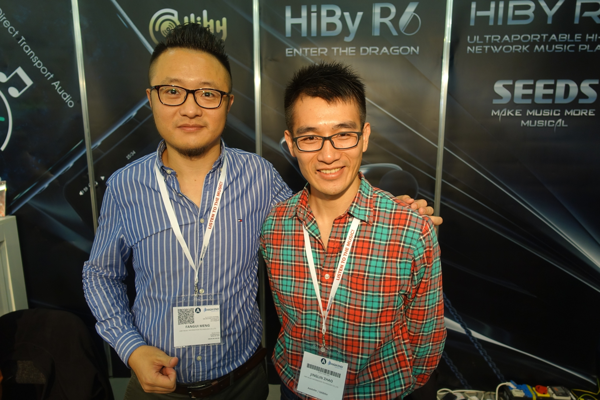 Viele asiatische Aussteller waren vor Ort. Die Hersteller der Marke Hiby sind auch auf dem europäischen Markt vertreten, jedoch im wesentlich grösseren asiatischen Markt besser bekannt. 