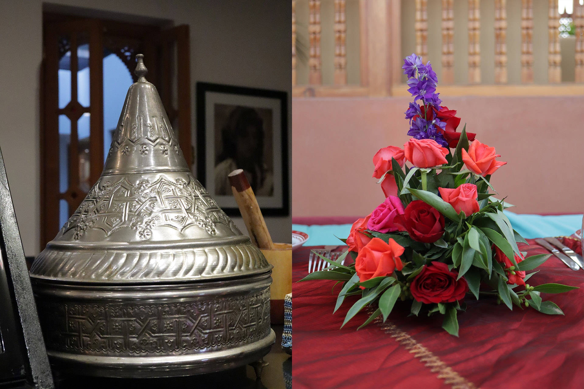 Canon EOS M50, Foto 3 und 4, links 54 mm, f/7.1, 1/60 Sek., ISO 6400, + 0.7 Bel.korrektur. Rechts 46 mm, f/4.5, 1/60 Sek., ISO 500.