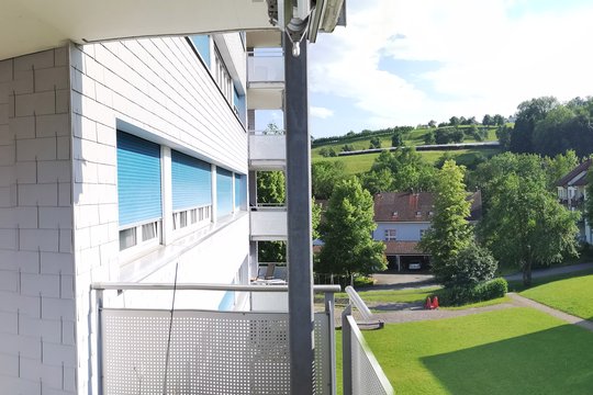 Panorama-Aufnahme Ausschnitt Balkon, Huawei P20 Pro