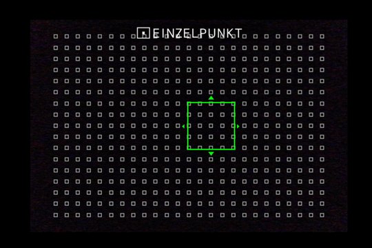 Autofokus-Einzelpunkt-Anzeige.