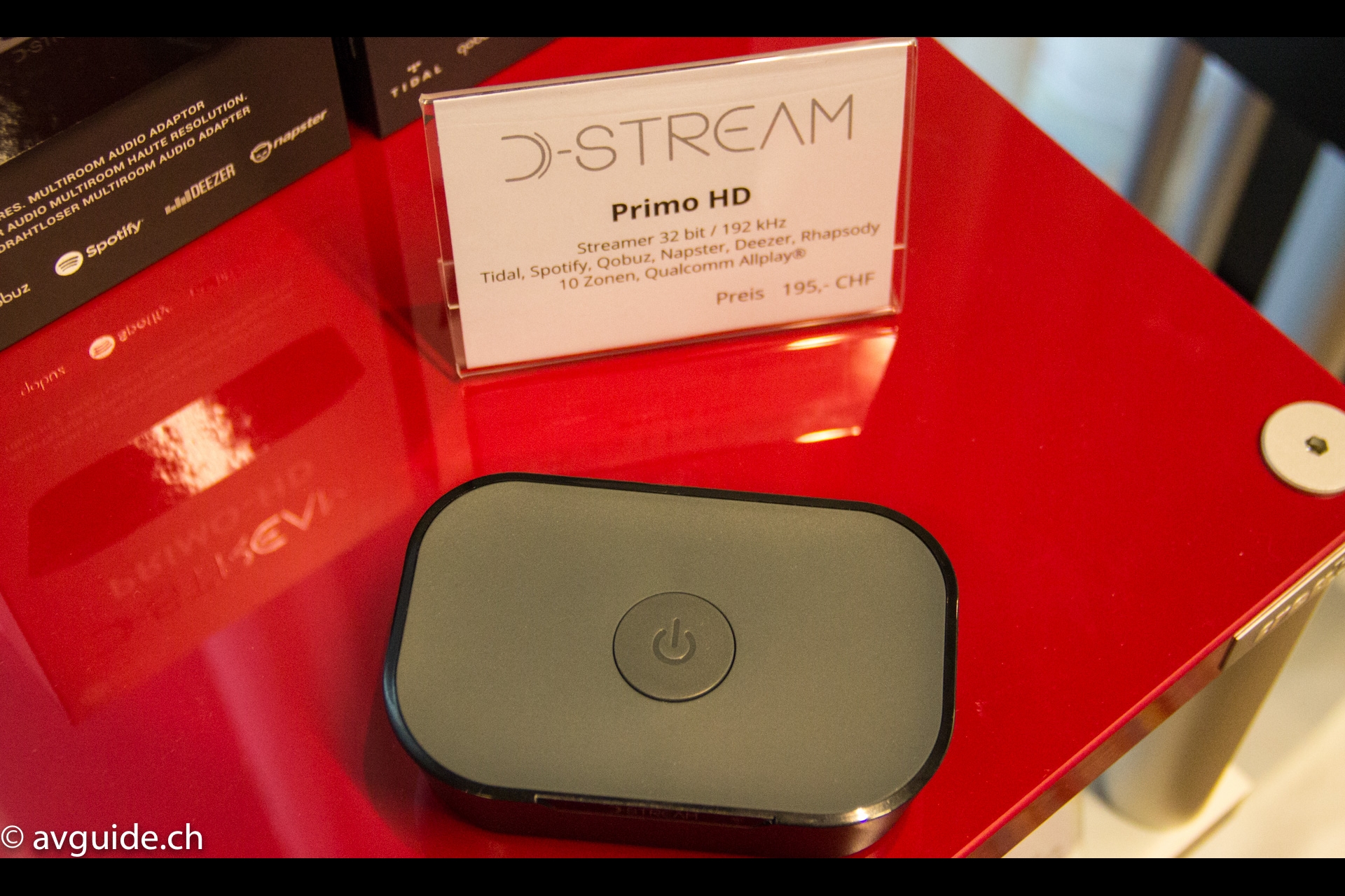 Die wohl preiswerteste Art für HiRes-Streaming zu Hause. Der Netzwerk-Player Primo HD für unter 200 Franken.