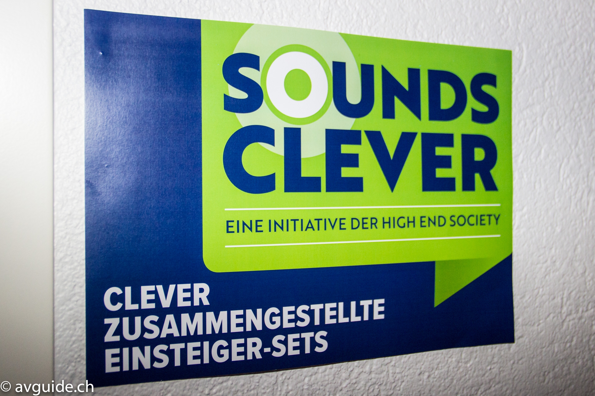 Besonders gross war das Interesse an den «SoundsClever»-Musikanlagen unter 5000 CHF, die von verschiedenen Ausstellern präsentiert wurden. Guter Klang wird nicht vom Preis bestimmt, sondern von der Zusammenstellung der Komponenten.