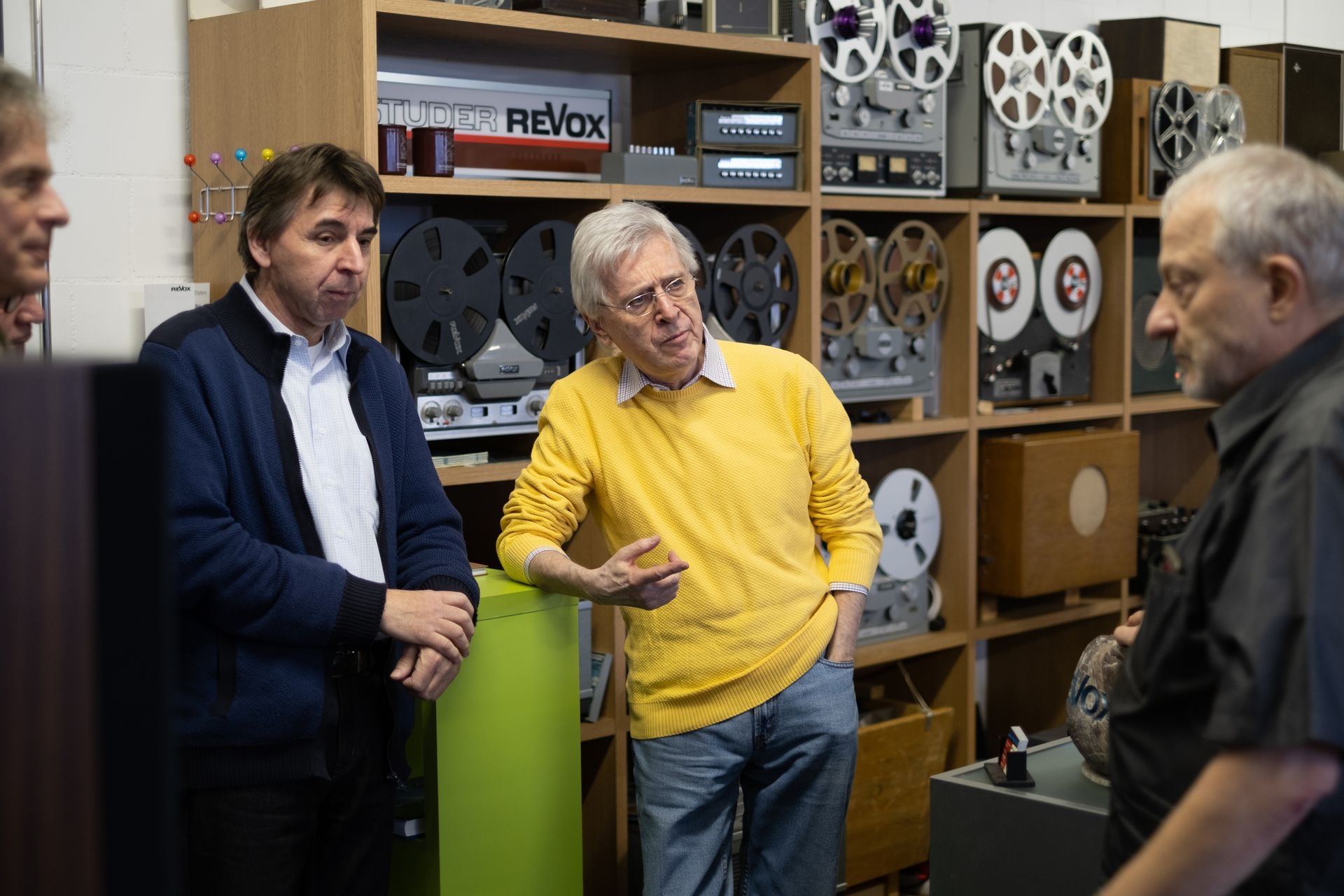 Hanspeter Frei, unser Foto-Crack und avguide.ch-Urgestein, mit Christian Hunziker und Walter Stutz.