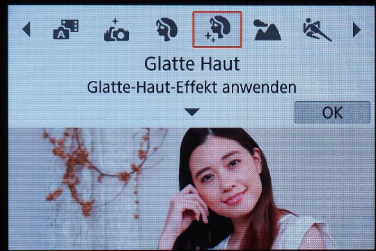 Glatte-Haut-Effekt