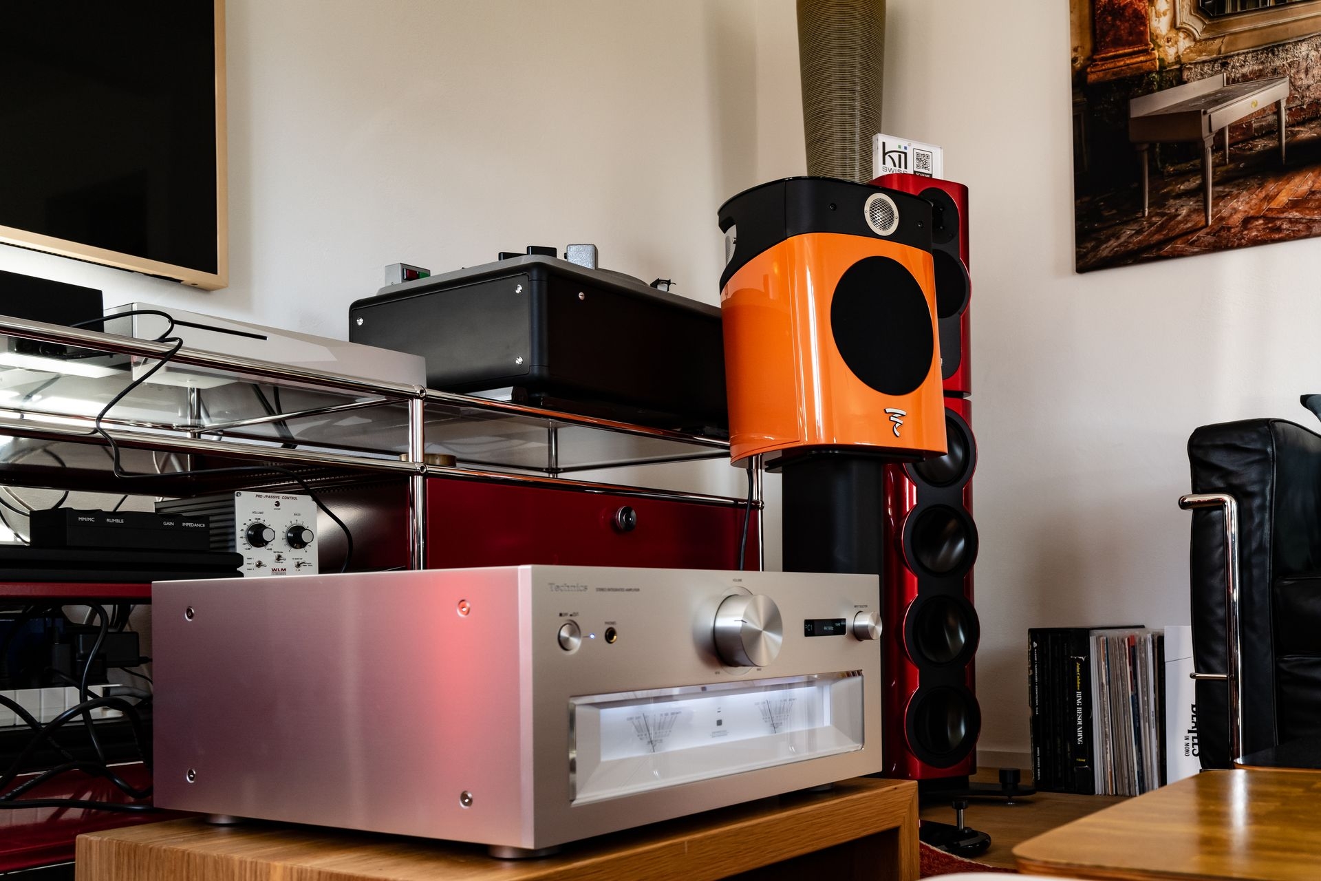 Die Sopra Nr.1 von Focal diente als besonders hochwertiger Abhörmonitor beim Hörtest. 
