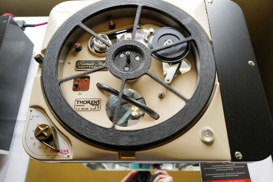 Show-Schnitt-Modell eines Thorens TD124 von Swisssonor