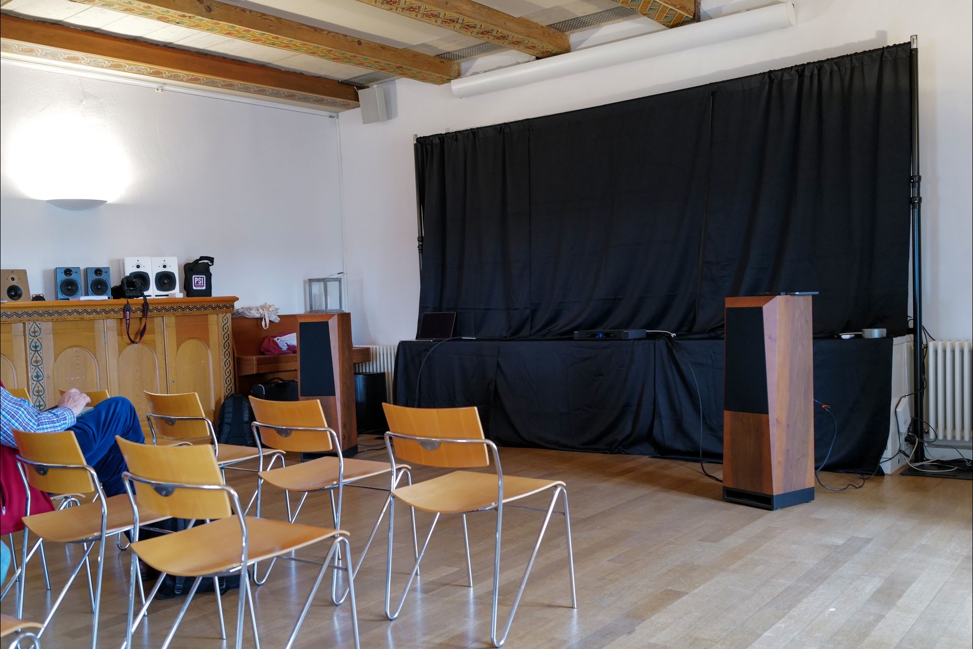 Das Set-Up von PSI Audio, reduced to the Max!