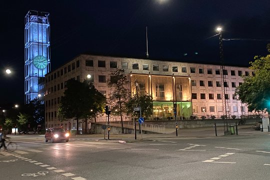 Nächste Station: Aarhus by night.