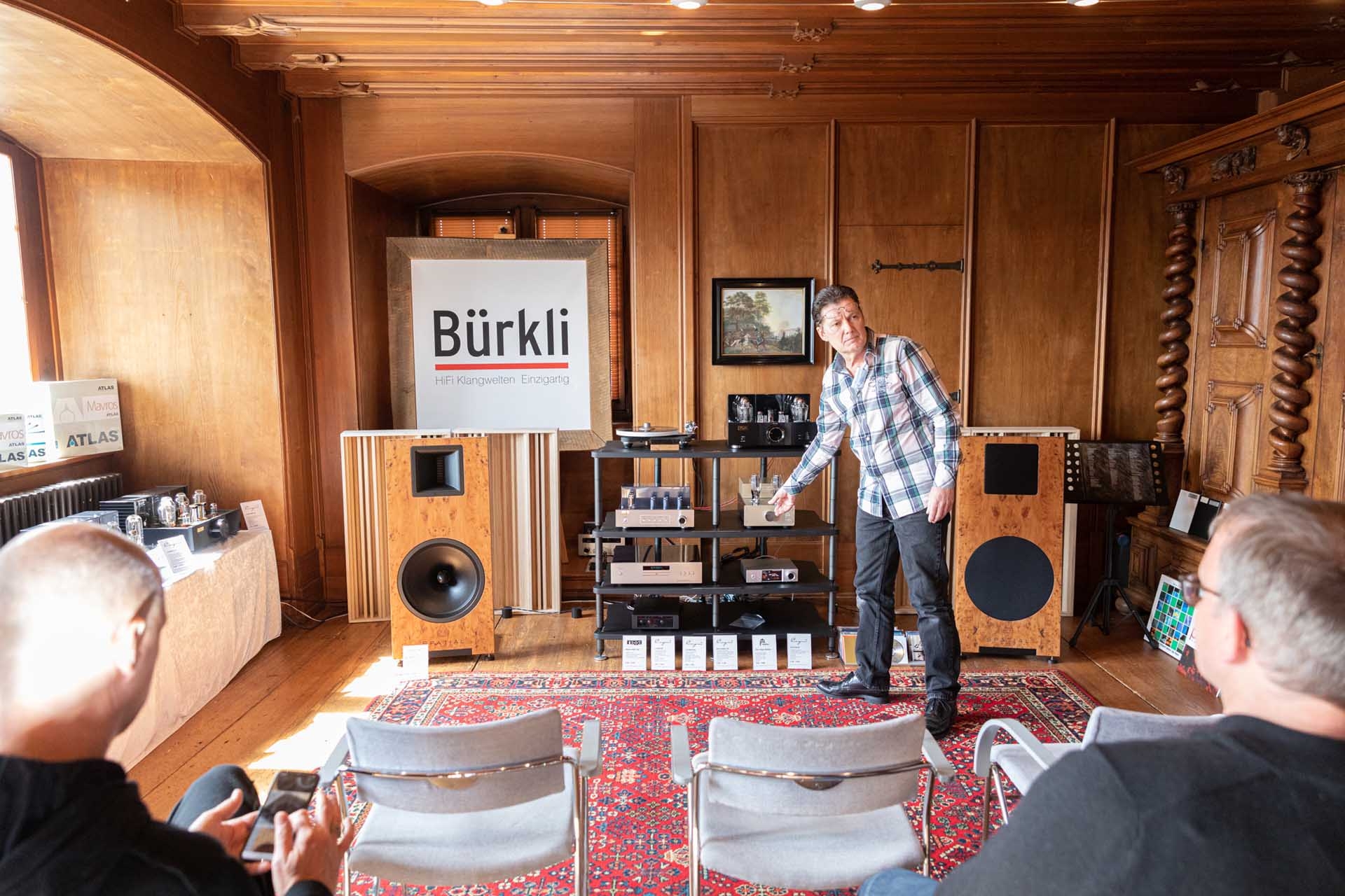 Bürkli HiFi Klangwelten - Spatial Europe und Cayin