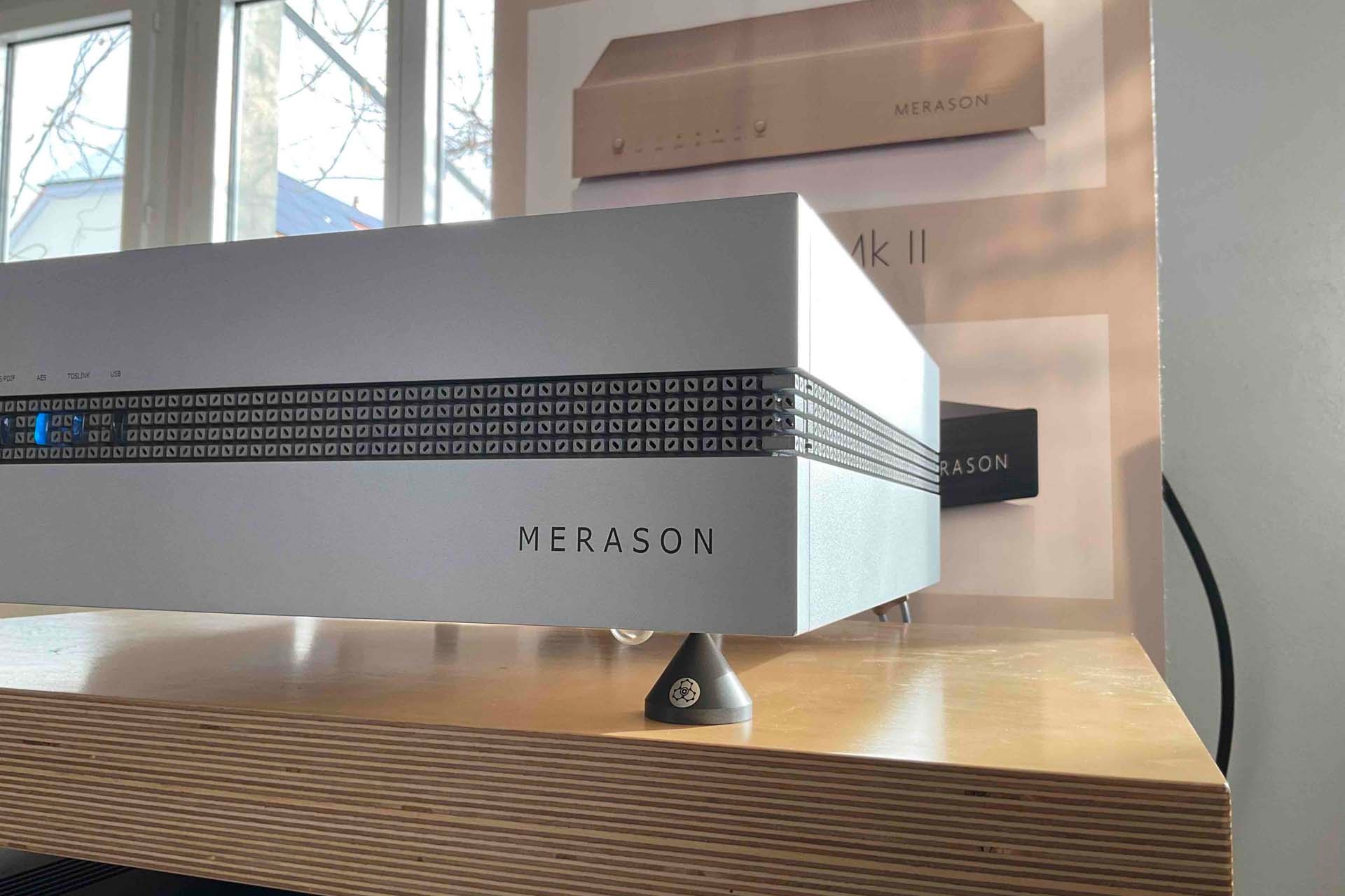 Merason mit einer brandneuen Endstufe und DAC...