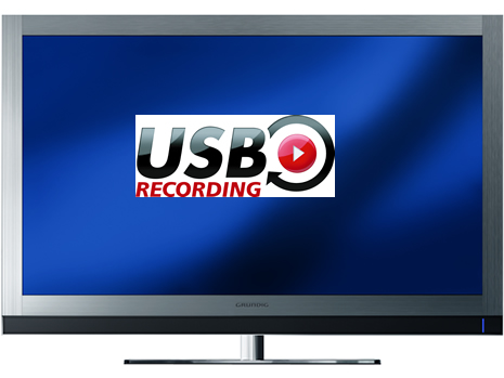 Grundig ermöglicht bei ihren neuen Fernsehern Aufnahmen direkt auf USB-Stick oder externe Festplatte. Einfach den USB-Speicher einstecken, aufnehmen und wieder abspielen. Die neue Generation der Modellreihe Vision 7, die kleinen Bildschirmgrössen des Vision 9, die cityline-Modelle Toronto und Hamburg sowie der neue FineArts LED-TV sind mit der neuen USB-Recording-Funktion ausgestattet. Mit dem USB-Recording von Grundig sind auch HD-Aufnahmen möglich. Verschlüsselte HD-Inhalte können aber nur auf demselben Fernseher wieder abgespielt werden.