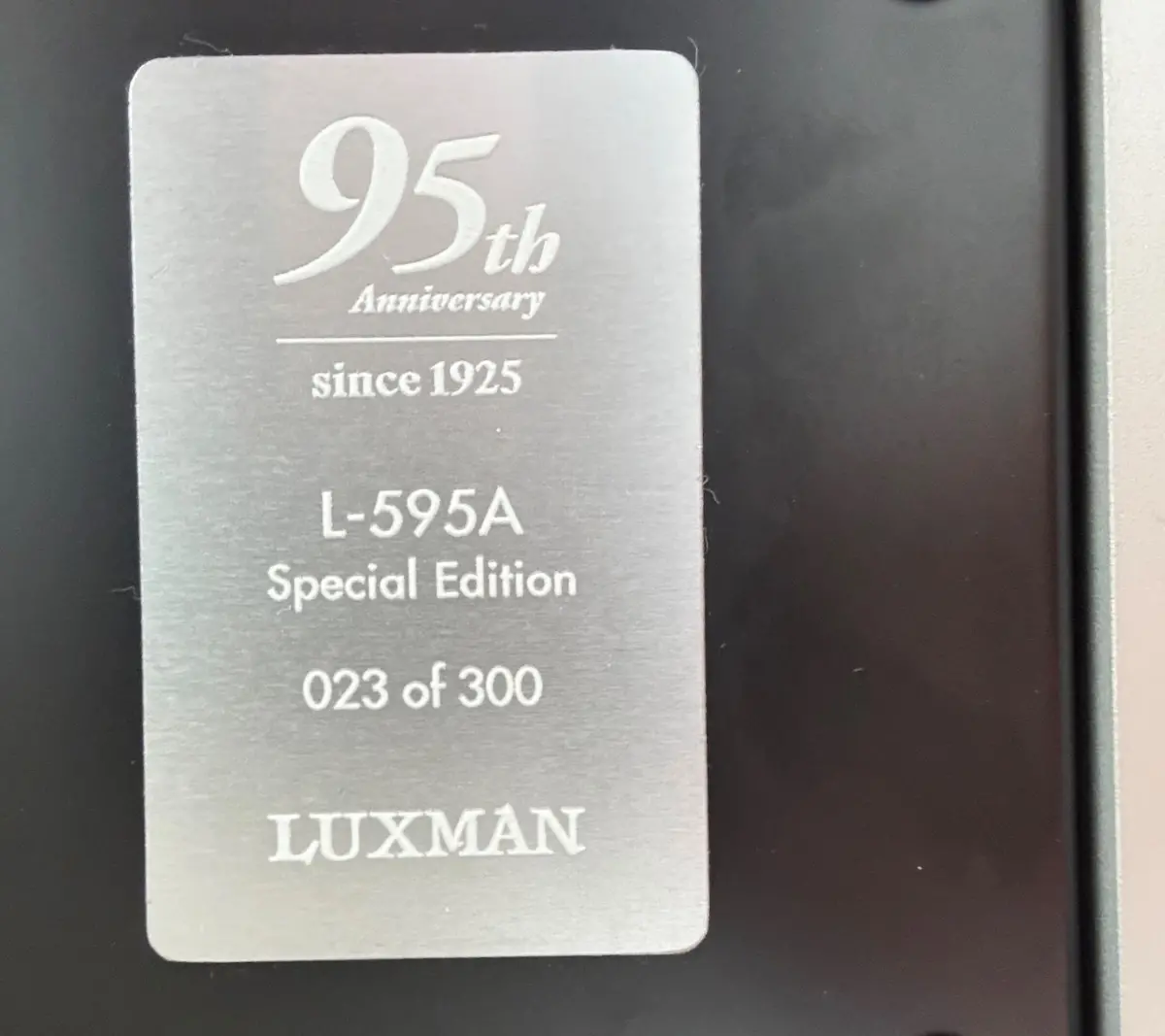 Luxman L-595A SE