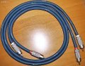 Accuphase Cinch Audiokabel 2 x 1 Meter lang, Stecker Rhodium
