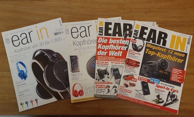 Kopfh&ouml;rer-Magazine: 12 Hefte /Gebrauchsspuren