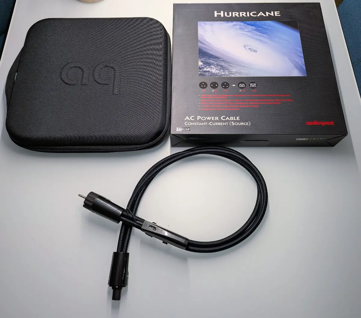 AudioQuest Hurricane Source C13 1m wie neuOVP