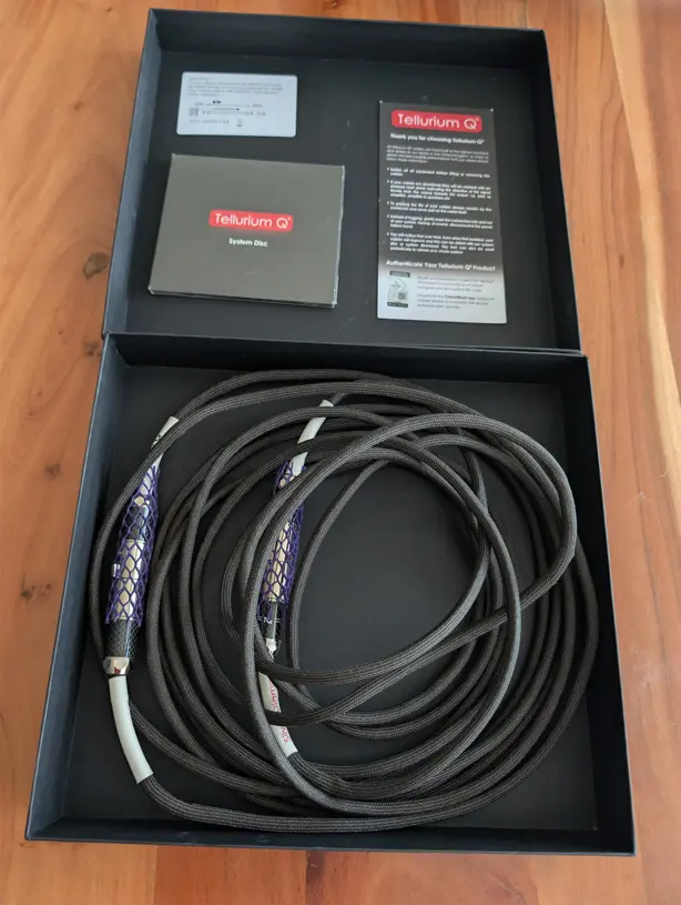 Tellurium Q Silver Diamond XLR 4,0 m (Paar)