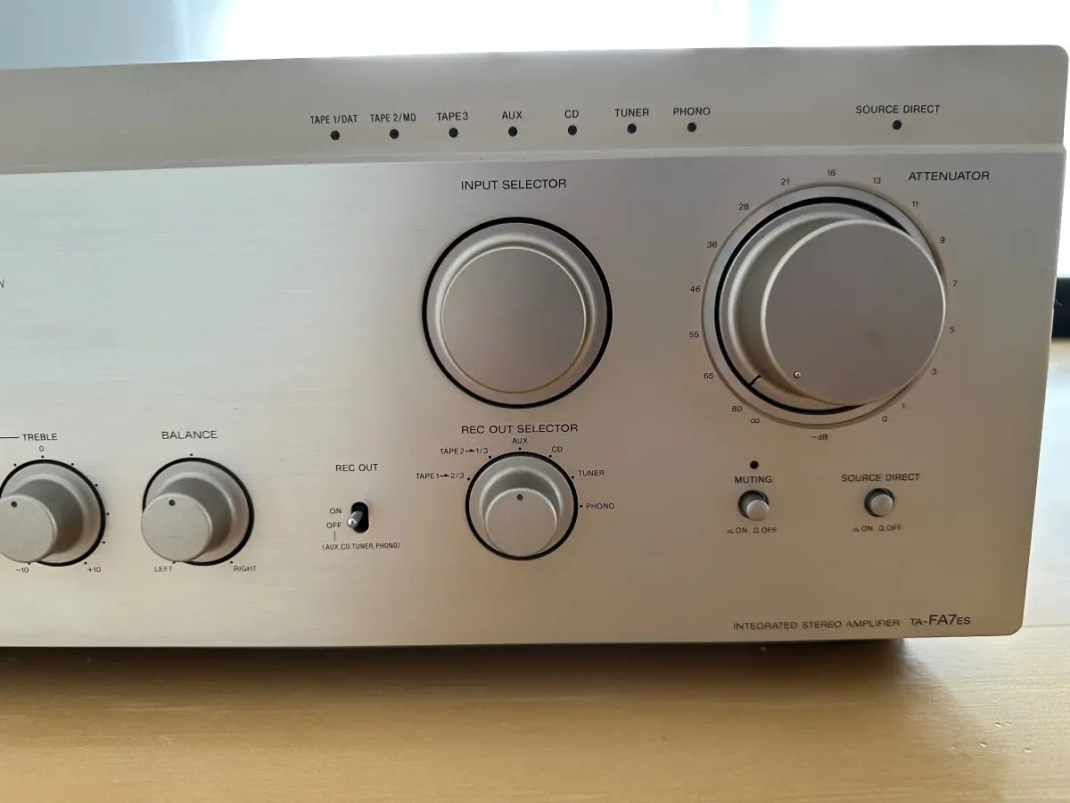 Sony TA-FA7ES High-End Stereo-Verst&auml;rker, ES