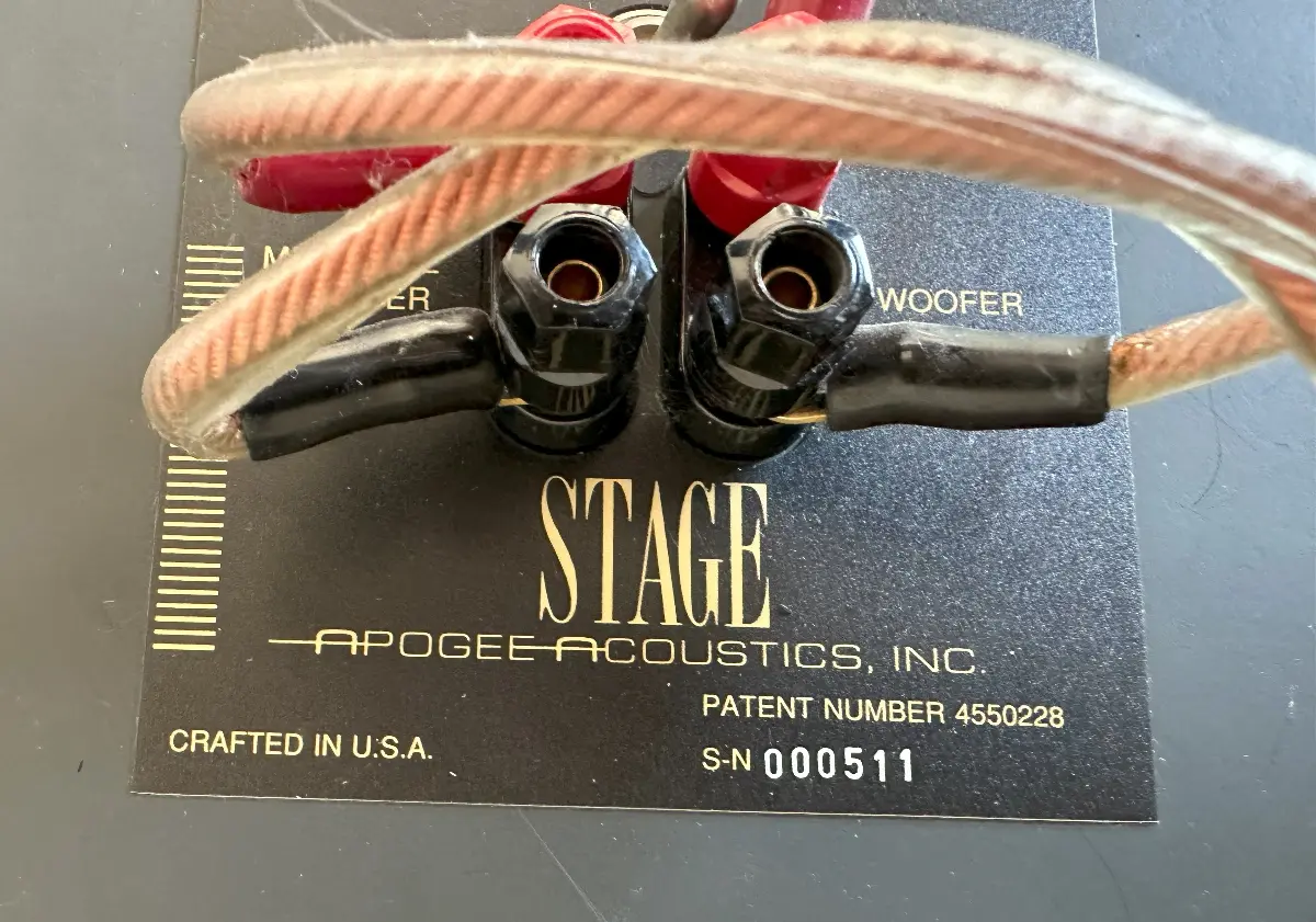 Apogee Stage magnetostatische Lautsprecher