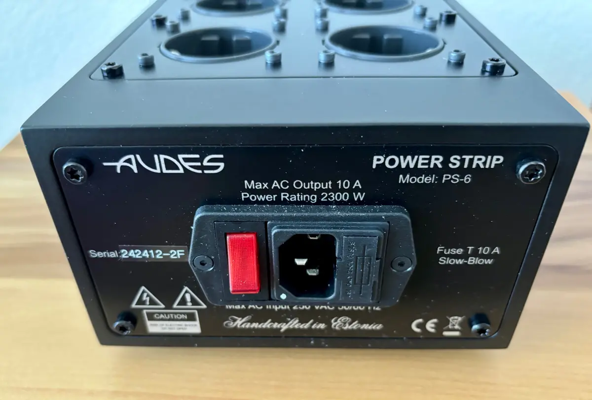 Audes PS-6 Netzleiste