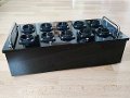 HighEnd DIY 10er Leiste Acryl - 2x IEC Eingang - 2x Erdung