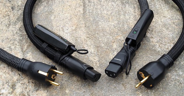 High End Netzkabel Audioquest Blizzard mit 72 Volt DBS