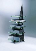 HiFi Rack Alphastatic mit LED-Beleuchtung