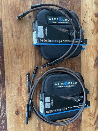 Wireworld Eclipse 7 RCA Kabel &ndash; 1.0 m + 0.5 m