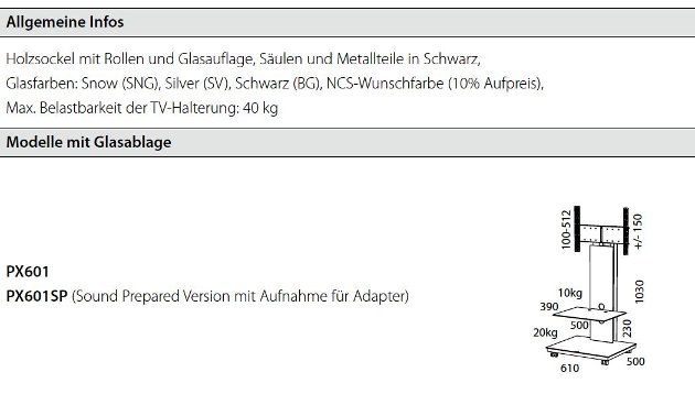 Spectral TV-Stand Art in Massiv-Eiche Natur