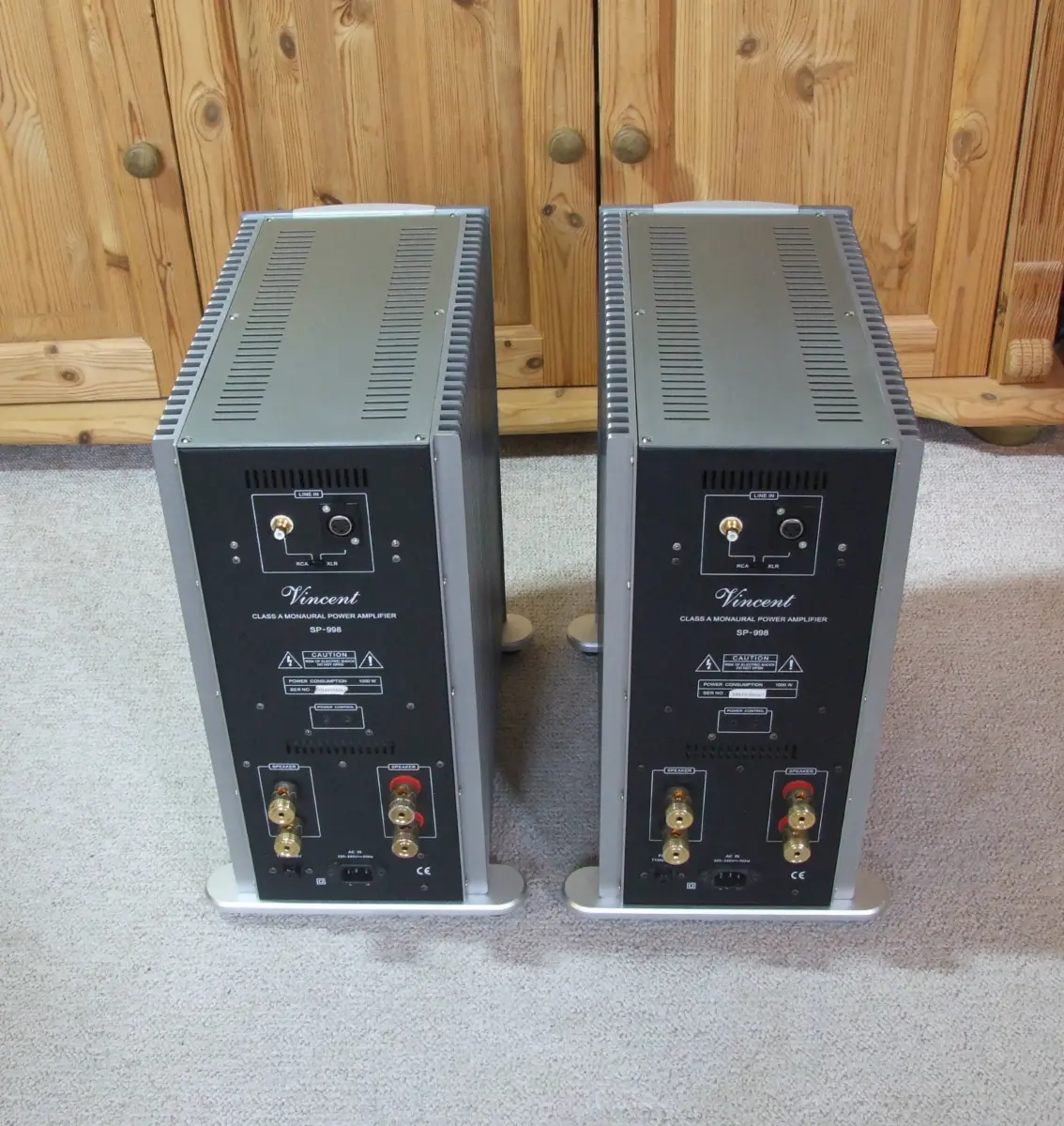 Mono Endstufen Vincent SP-998 Endverst&auml;rker