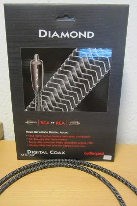 High End Audioquest Digital Coax Kabel Diamond 72V DBS