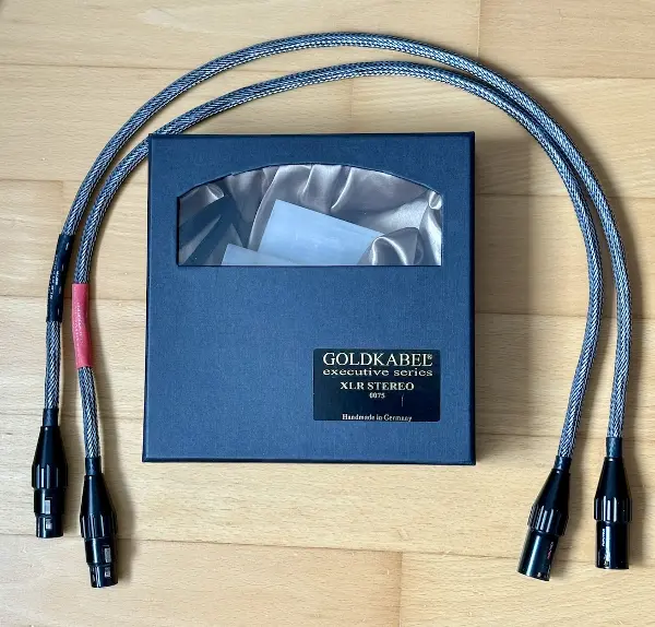 XLR Kabel Goldkabel executive serie